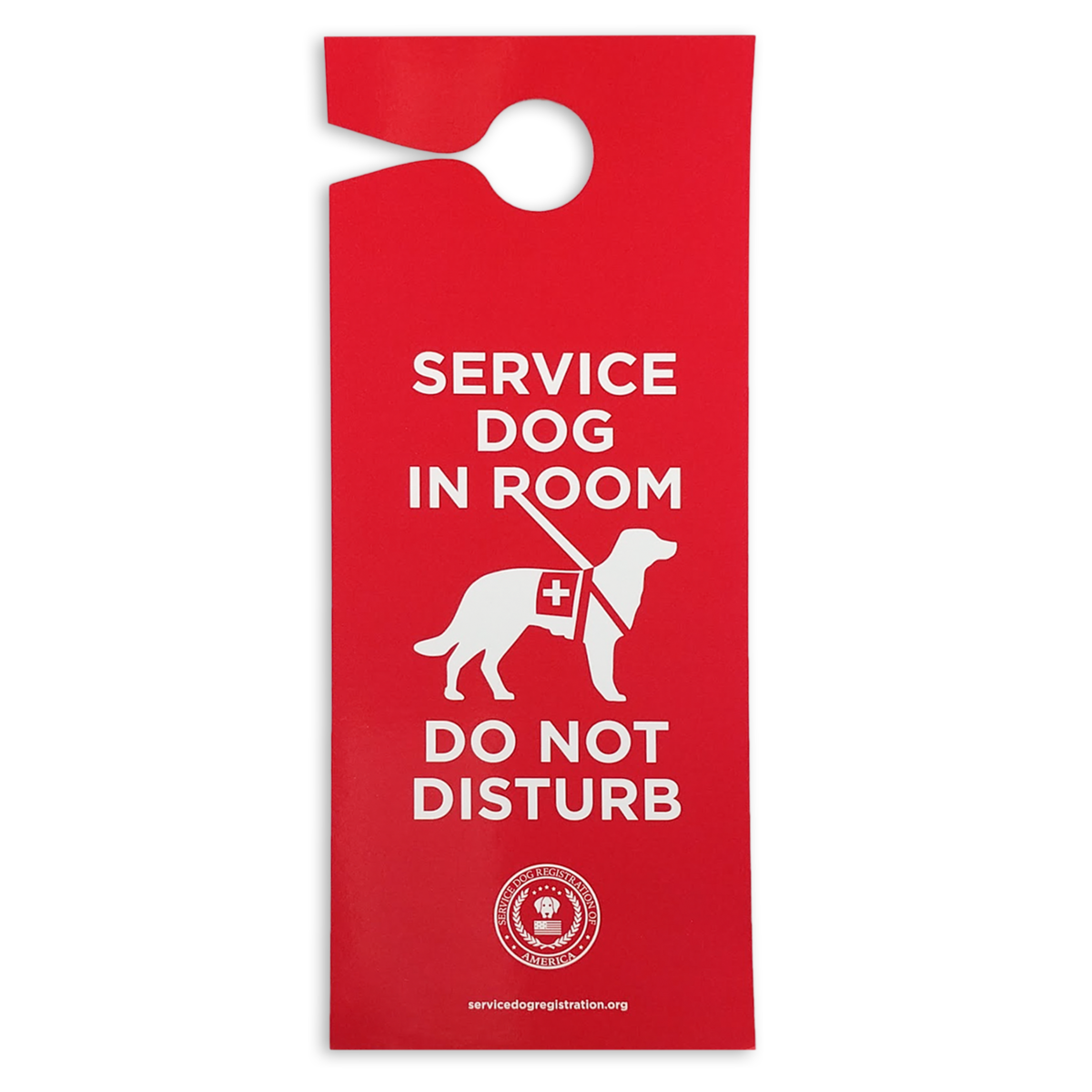 Service Dog Door Hangers (Pack of 5)